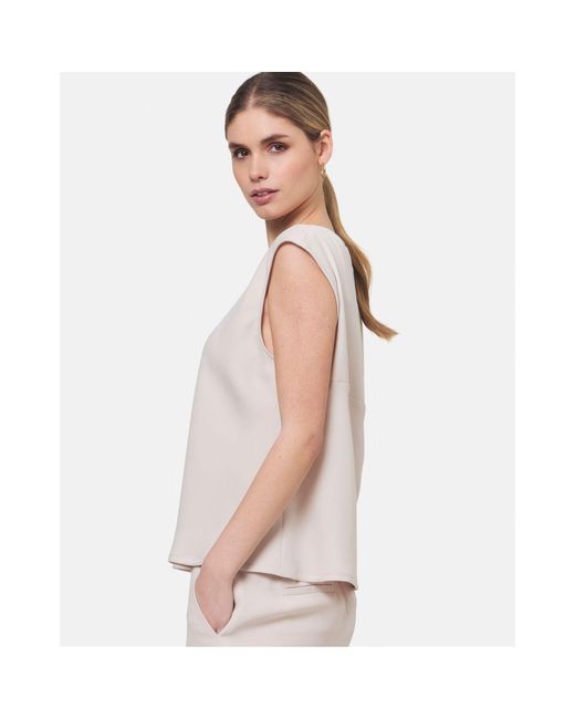 Helen Mcalinden Pink Neutrals Nicki Natural Pearl Top