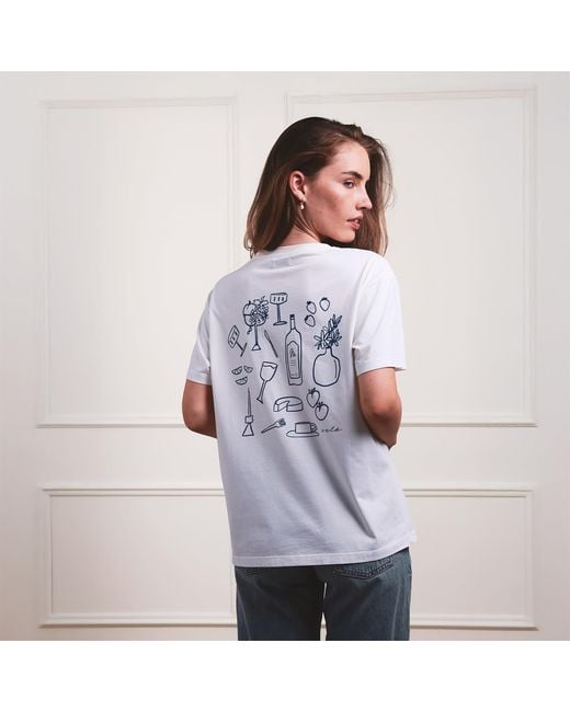 VLD White Griffith Picnic T-Shirt