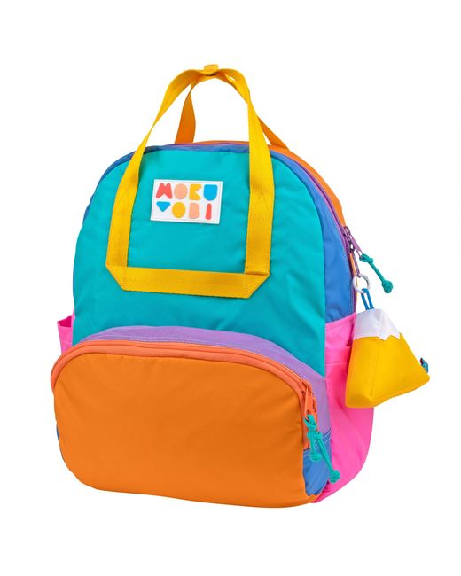 Mokuyobi Blue Vintage Palm Atlas Backpack
