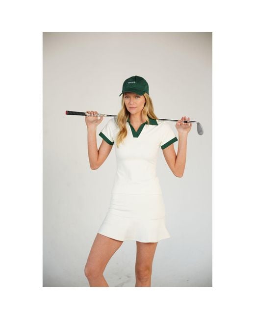 Veeva White Swing Skirt