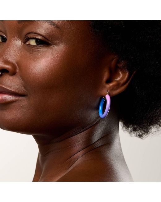 Dolcetto Designs Blue Tropicale Dawn Hoop