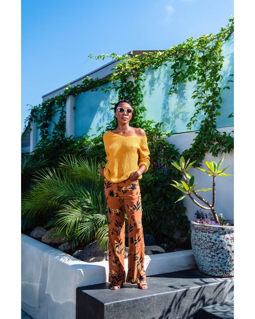 Jennafer Grace Brown Lucy Leopard Bellbottom Trousers