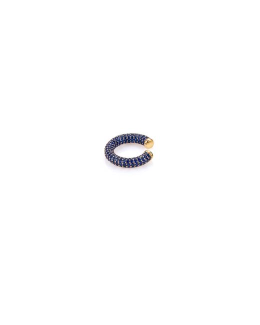 Jaredjamin Blue Elara Cz Plated Ear Cuff