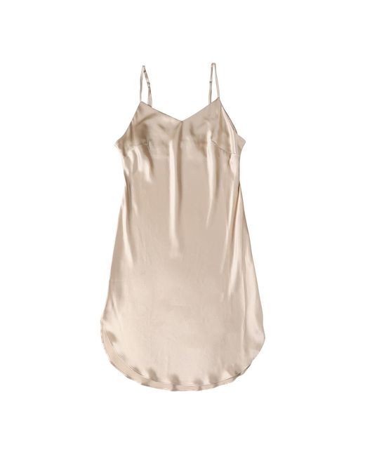 Soft Strokes Silk Natural Neutrals River Nymph Pure Silk Slip Dress