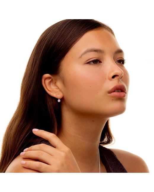 Dower & Hall Metallic Quartz Dewdrop Earrings