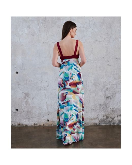 Oh!Zuza Blue Mamma Mia! Maxi Dress