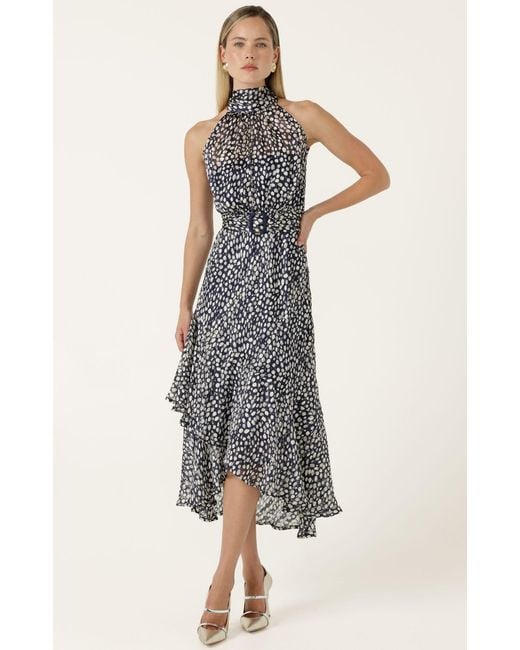 SACHA DRAKE Gray Austen Dress