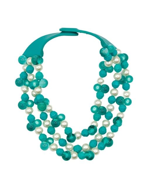 Fairchild Baldwin Green Gisella Aqua Necklace