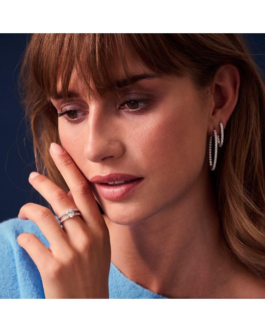 Sif Jakobs Jewellery White Earrings Ellisse Piccolo