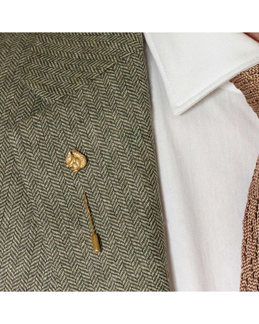 Lee Renee Metallic Baby Squirrel Tie Pin for men