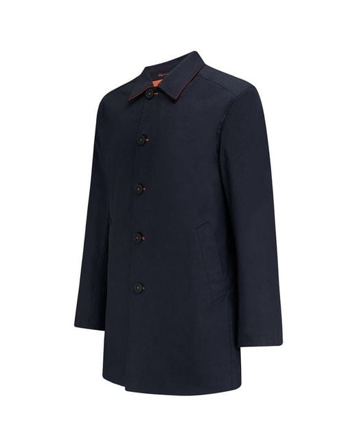 Guards London Orange Montague Reversible Raincoat for men