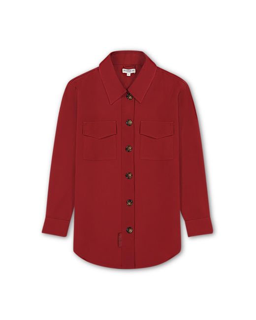 SECTION 101 Red Ellie Shacket