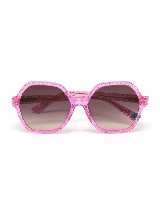 ZOË DE PASS EYEWEAR Pink Dolly Glitter