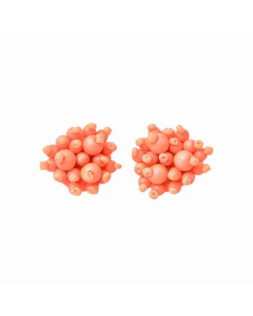 Serabondy Orange El Dorado Earrings Clingstone