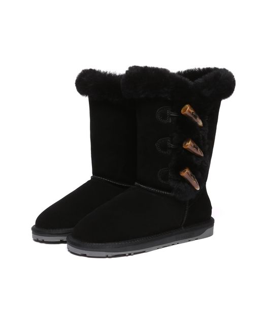 EverAu Australia Black Ashy Tall Boots