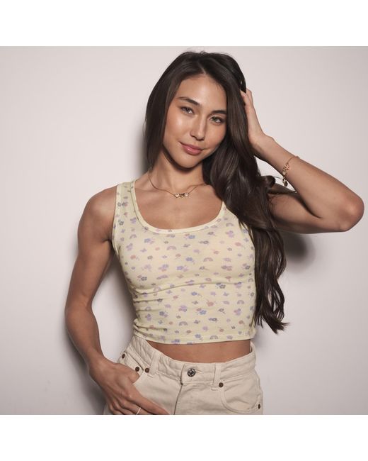 Cloud Haven Pink Ditsy Floral Tank