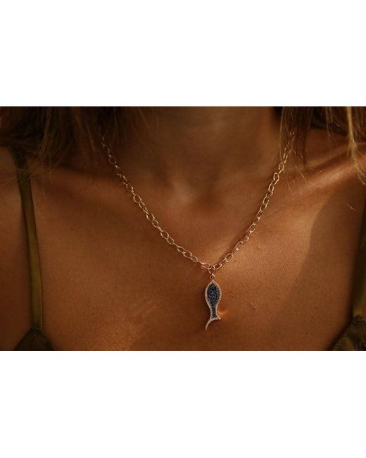 Reis Jewellery Black Rose Allegro Fish Sapphire