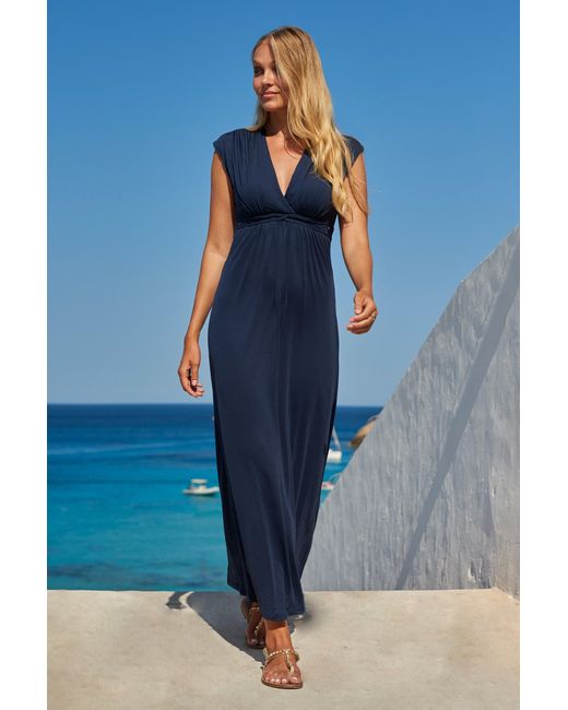 Chic by Lirette Blue Kimono Dress Natural