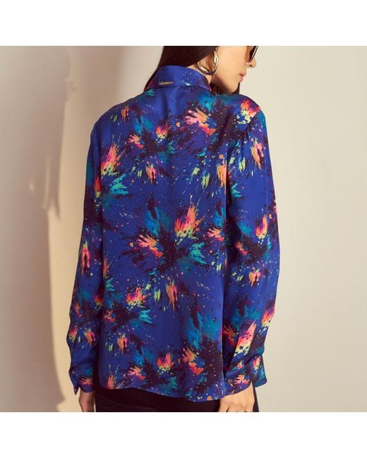 Emma Wallace Blue Lienna Shirt