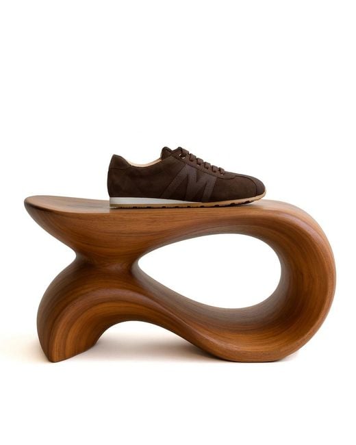 By Virgo Brown Arden Handcrafted Leather Sneaker