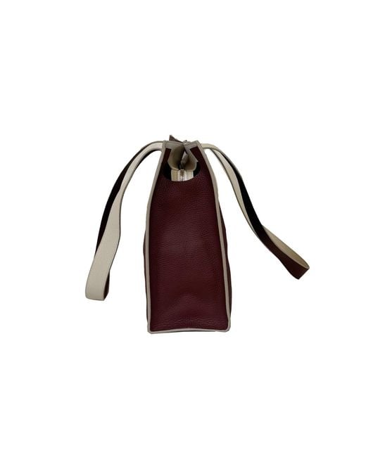 godi. Brown The Maxwell Leather Handmade Zip Tote Bag