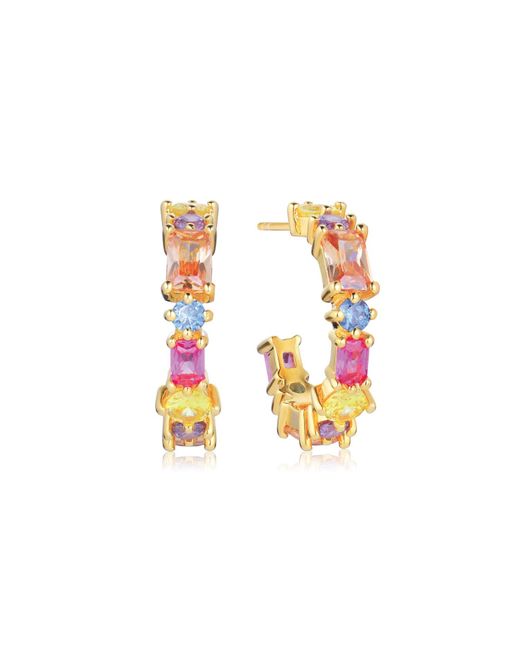 Sif Jakobs Jewellery Multicolor Earrings Ivrea Creolo Medio