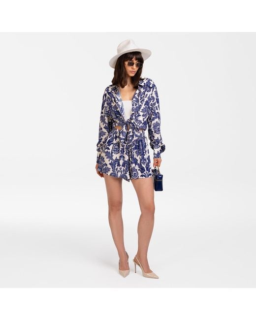 Mandragora Blue Daya Shorts