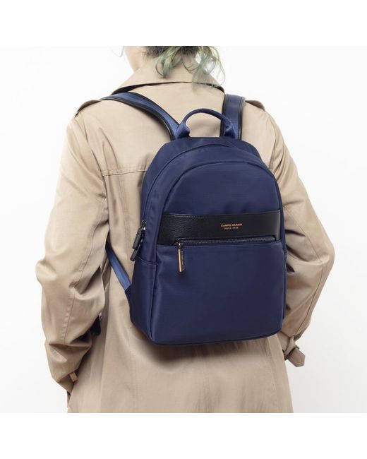 CAMPO MARZIO Roma 1933 Blue Isabella Urban Backpack