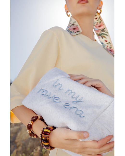 Rave on Trend Gray Rave Pouch
