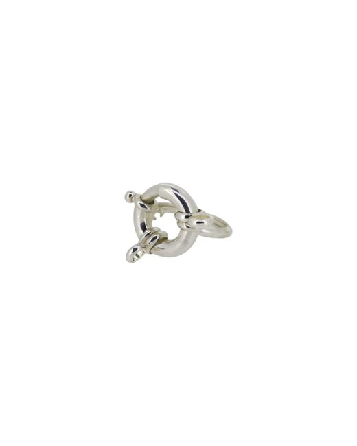 Vicki Sarge Black Toggle Clasp Ring