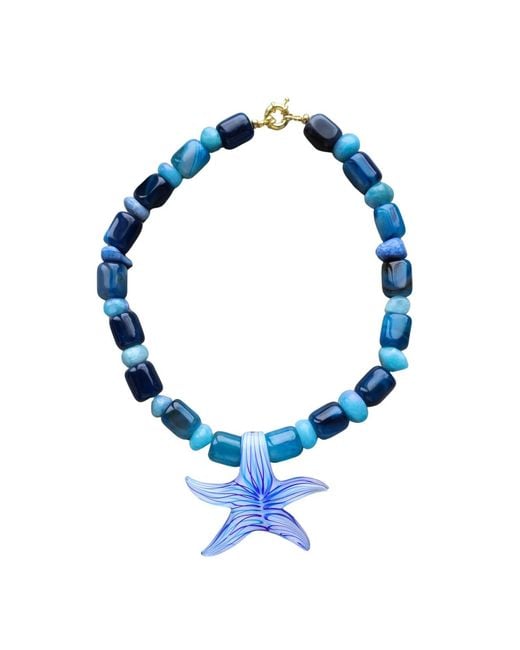Miss May the Brand Blue Hawaii Necklace