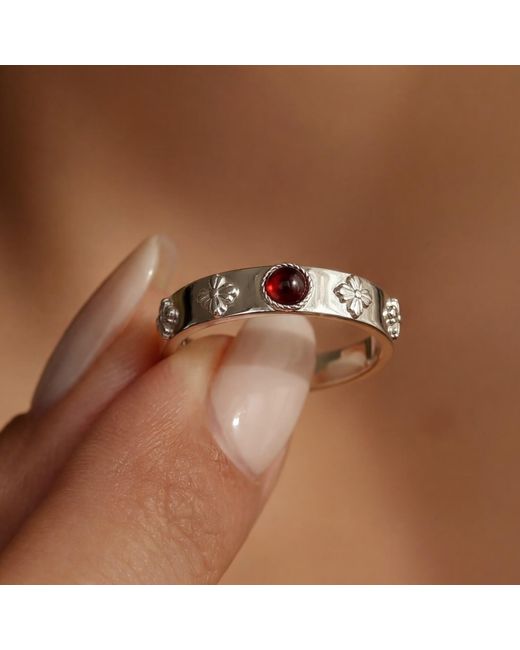 Azura Jewelry New York White Howl's Moving Castle Ring Vermeil