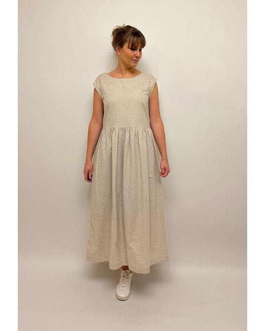 GROBUND White Neutrals Mathilde Dress