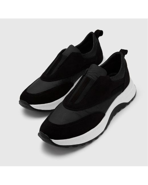 Ilvi Black Baar Suede Leather-Fabric Sneaker for men