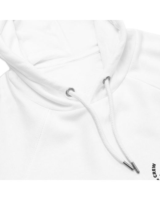 Anchor and Crew White Art & Momentum Creative Standard Organic Cotton Hoodie