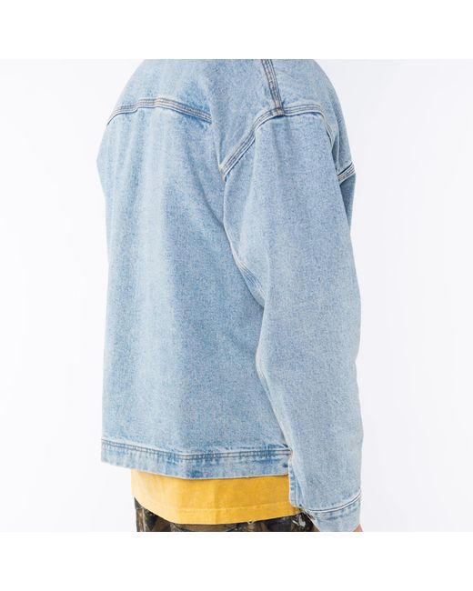 Ariko Blue Oversized Denim Jacket