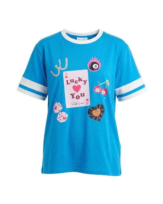 Palm Collective Blue Feeling Lucky T-Shirt