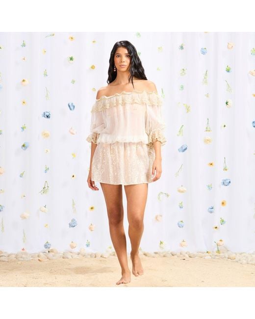 GLAM ON YOU Natural Ciela Dress Short