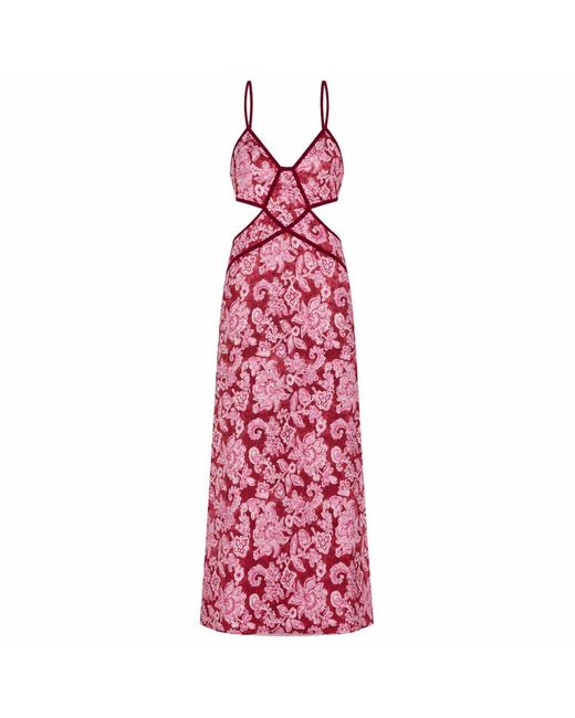 Mind Traveler Purple Ona Dress