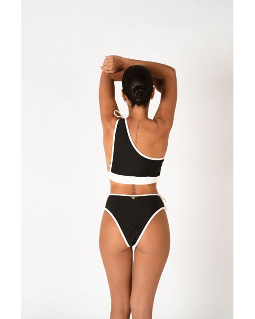 Bélmuso Swimwear Black Duna Bikini Bottom
