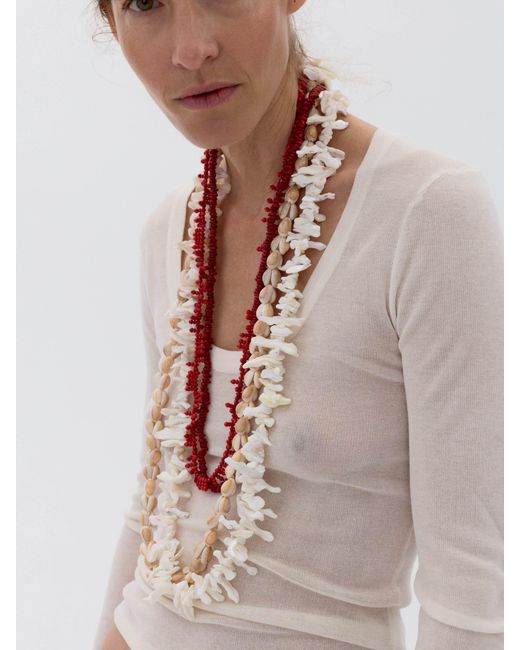 Sita Nevado White Canino Necklace