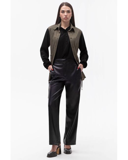 Maison Bogomil Brown Drawling Glittery Vest