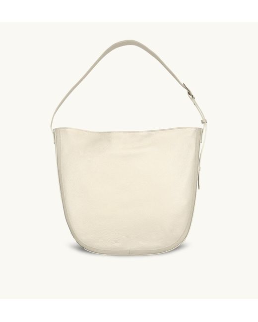 Apatchy London White Neutrals The Emma Stone Leather Bag