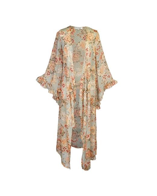 Jennafer Grace Natural Boogie Muse Wrap Dress