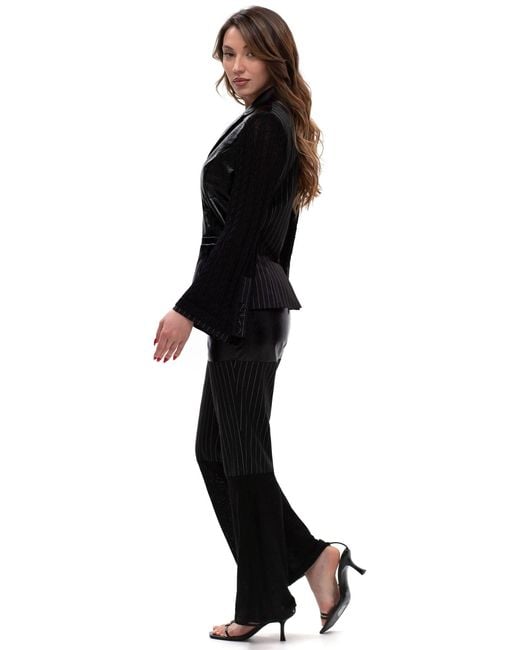 Maison Bogomil Black Structured Flow – Trousers