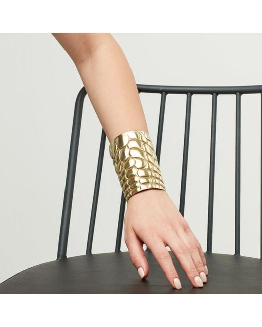 Zeworks Metallic Nefertiti Cuff Bracelet