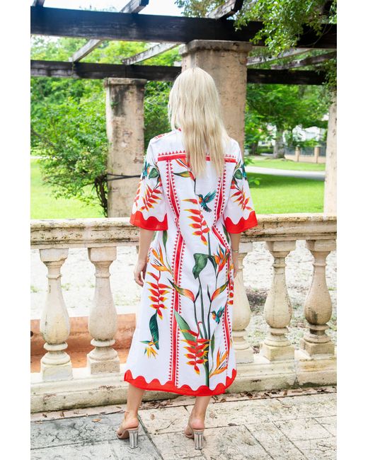 IslaPayal Red Belize Maxi