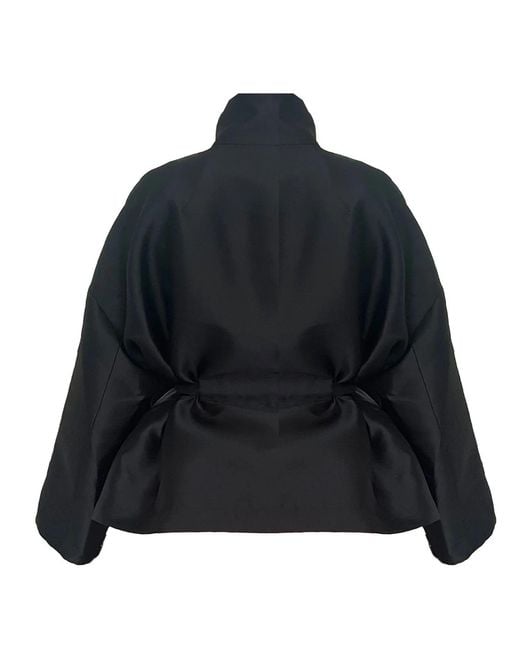 Maxjenny Black Square Boxy Jacket
