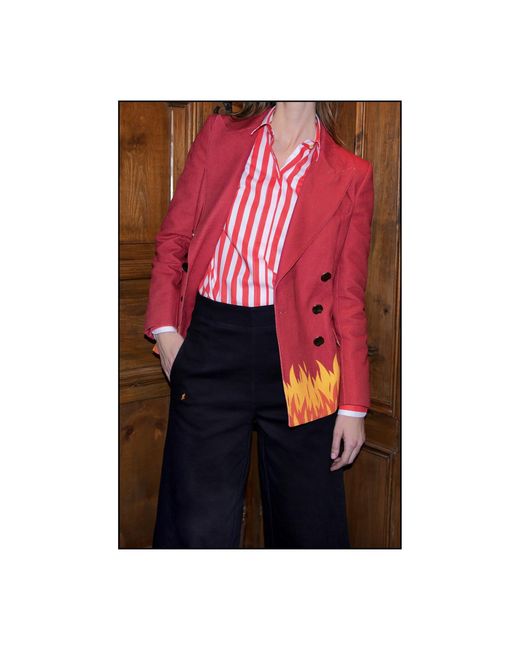 My Pair Of Jeans Red Hot Blazer