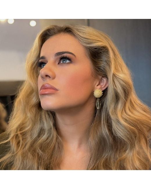 Stephanie Browne Australia Metallic Luna Earrings